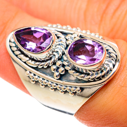 Amethyst Rings handcrafted by Ana Silver Co - RING107187