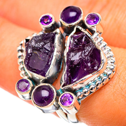 Amethyst Rings handcrafted by Ana Silver Co - RING107188