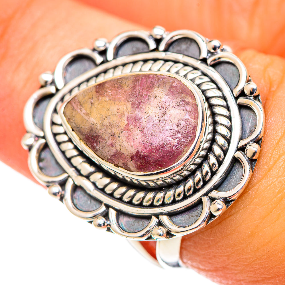 Pink Opal Rings handcrafted by Ana Silver Co - RING107215