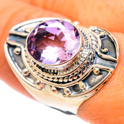 Amethyst Rings handcrafted by Ana Silver Co - RING107217