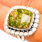 Unakite Rings handcrafted by Ana Silver Co - RING107239