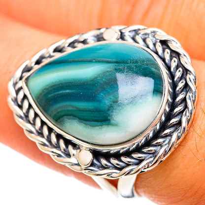 Ocean Jasper Rings handcrafted by Ana Silver Co - RING107242