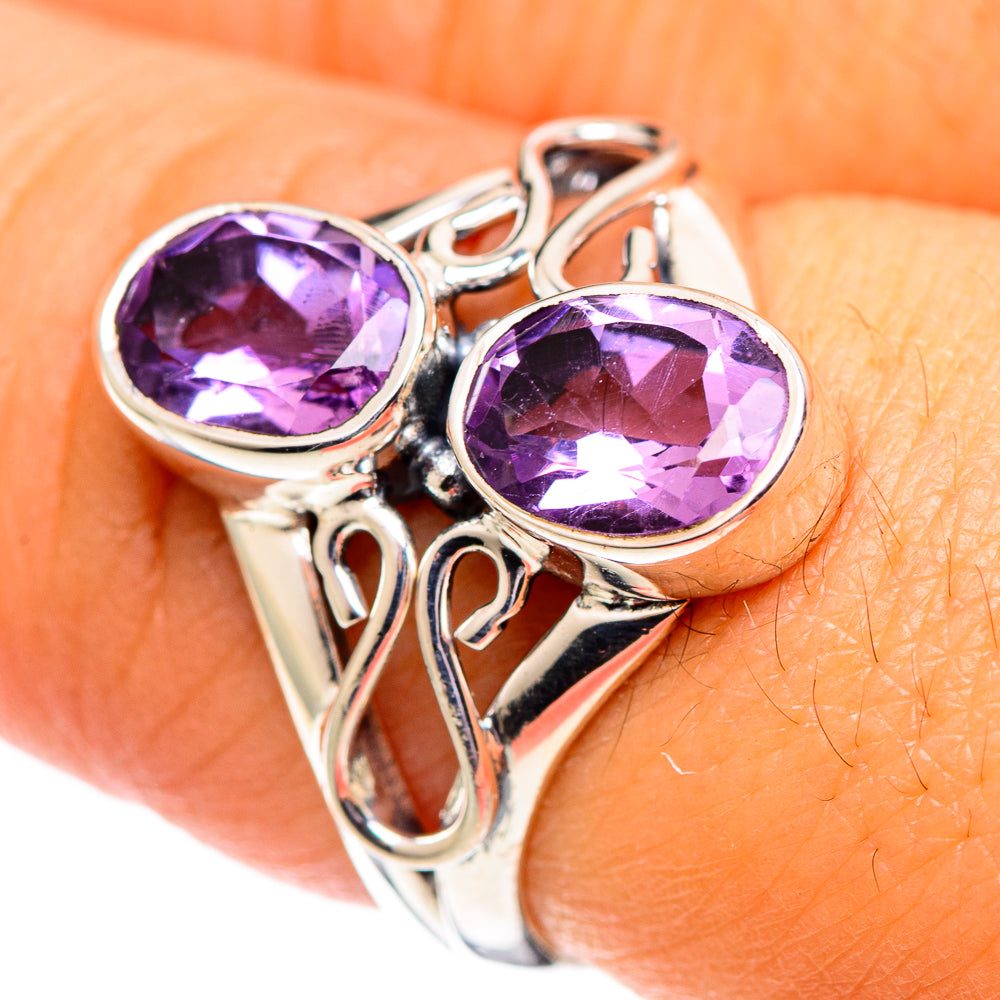 Amethyst Rings handcrafted by Ana Silver Co - RING107250