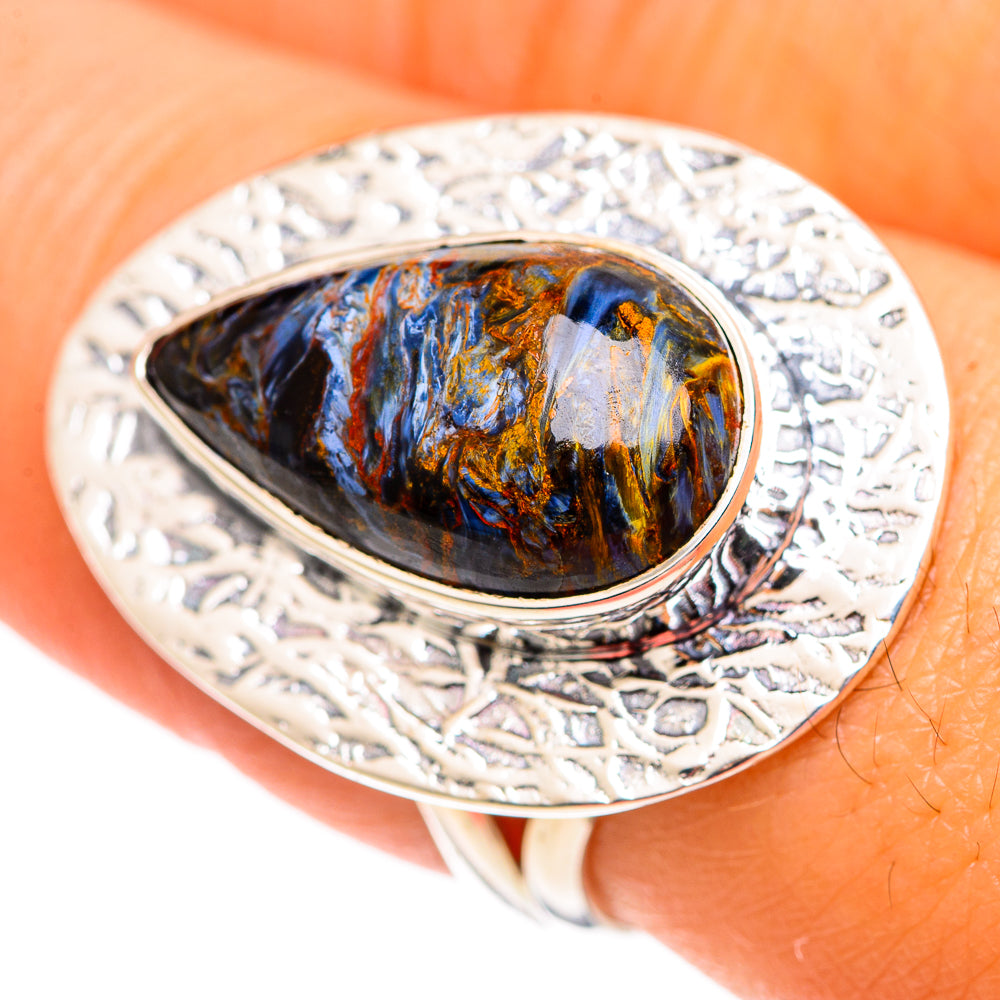 Pietersite Rings handcrafted by Ana Silver Co - RING107256