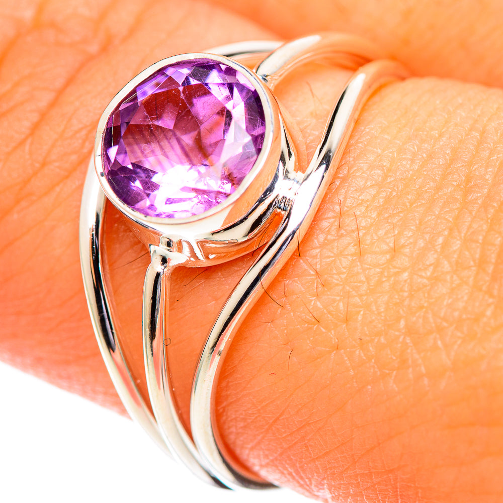 Amethyst Rings handcrafted by Ana Silver Co - RING107282