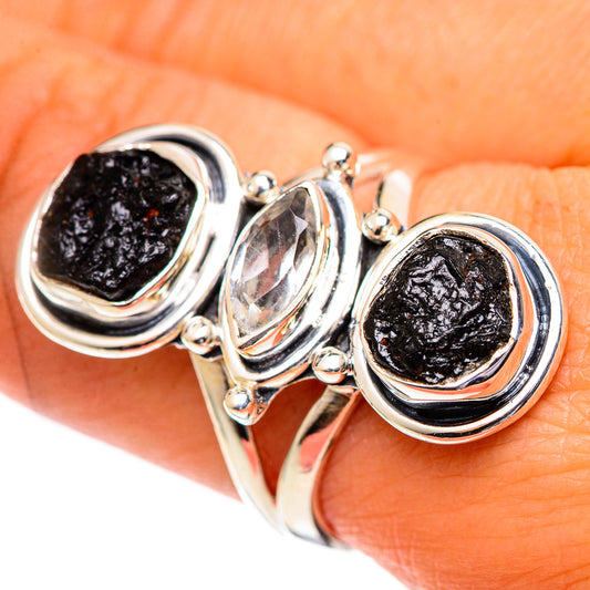 Tektite Rings handcrafted by Ana Silver Co - RING107286