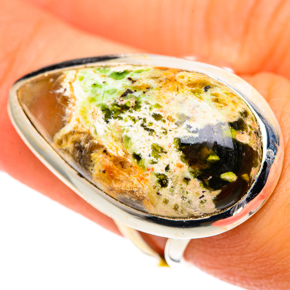 Rainforest Opal Rings handcrafted by Ana Silver Co - RING107300
