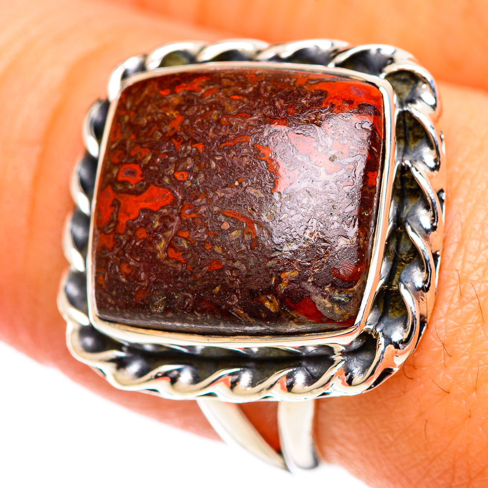 Dinosaur Bone Rings handcrafted by Ana Silver Co - RING107303