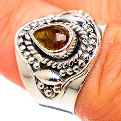 Citrine Rings handcrafted by Ana Silver Co - RING107306