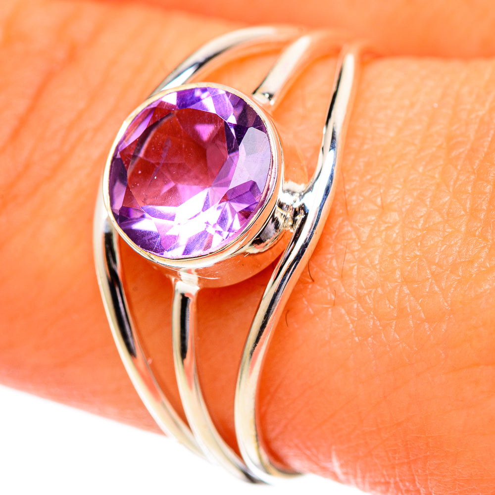 Amethyst Rings handcrafted by Ana Silver Co - RING107312