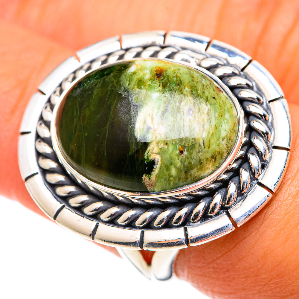 Rainforest Opal Rings handcrafted by Ana Silver Co - RING107328