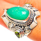 Chrysoprase Rings handcrafted by Ana Silver Co - RING107329
