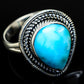 Larimar Rings handcrafted by Ana Silver Co - RING10735