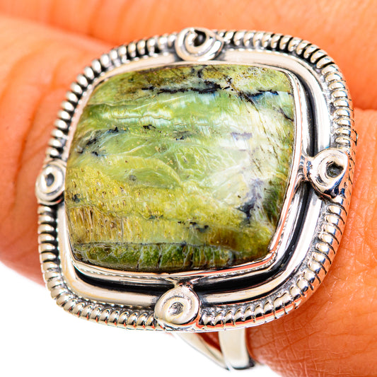 Rainforest Opal Rings handcrafted by Ana Silver Co - RING107369