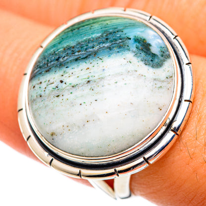Ocean Jasper Rings handcrafted by Ana Silver Co - RING107371