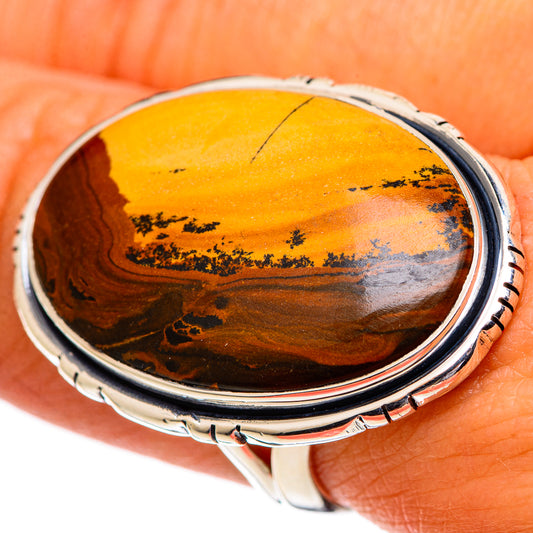 Picture Jasper Rings handcrafted by Ana Silver Co - RING107374