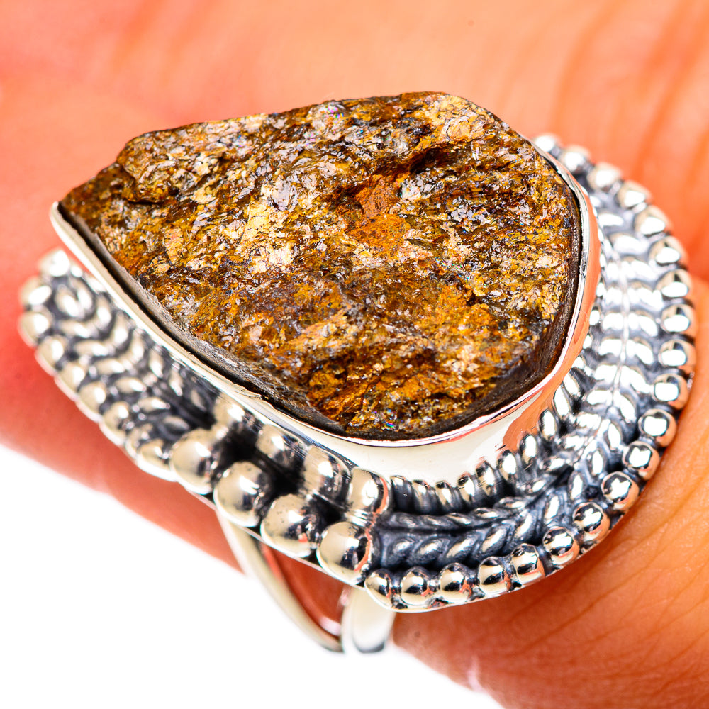 Astrophyllite Rings handcrafted by Ana Silver Co - RING107375