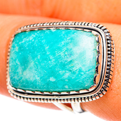 Amazonite Rings handcrafted by Ana Silver Co - RING107412