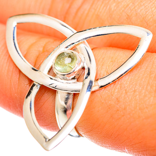 Prehnite Rings handcrafted by Ana Silver Co - RING107422