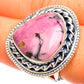 Rhodonite Rings handcrafted by Ana Silver Co - RING107424