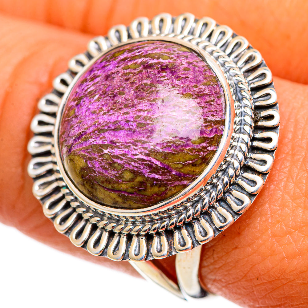 Stichtite Rings handcrafted by Ana Silver Co - RING107427