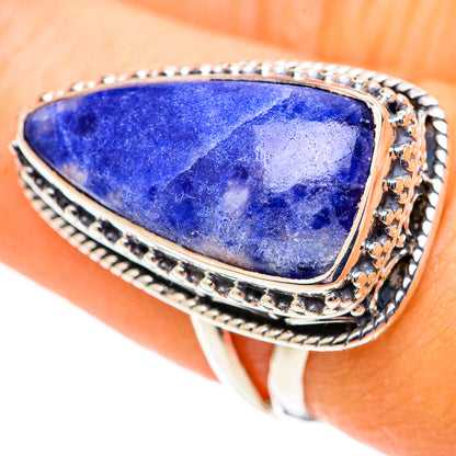 Sodalite Rings handcrafted by Ana Silver Co - RING107436
