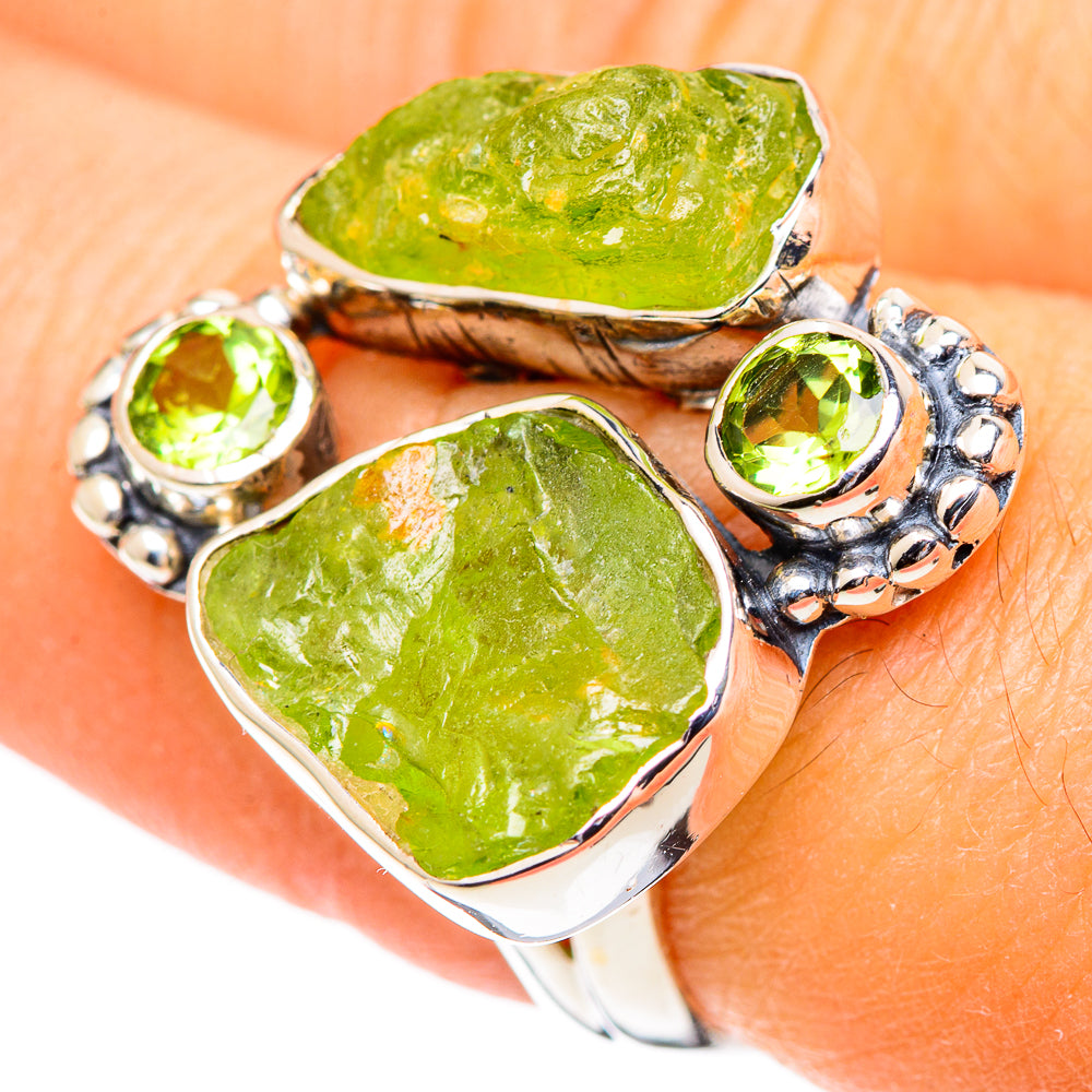 Peridot Rings handcrafted by Ana Silver Co - RING107440