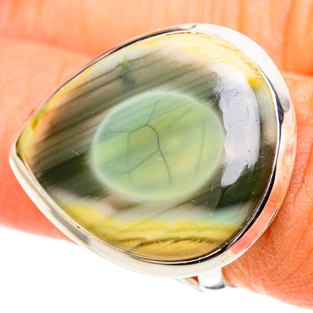 Polychrome Jasper Rings handcrafted by Ana Silver Co - RING107442