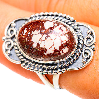 Wild Horse Jasper Rings handcrafted by Ana Silver Co - RING107443