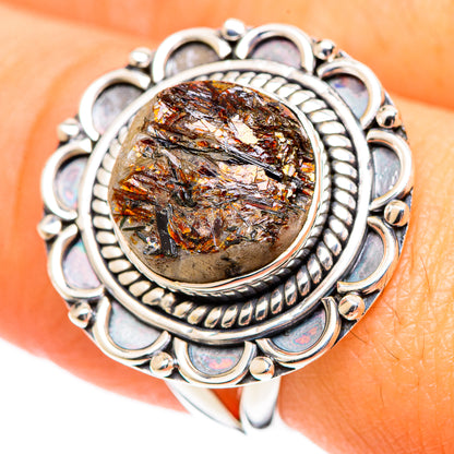 Astrophyllite Rings handcrafted by Ana Silver Co - RING107444