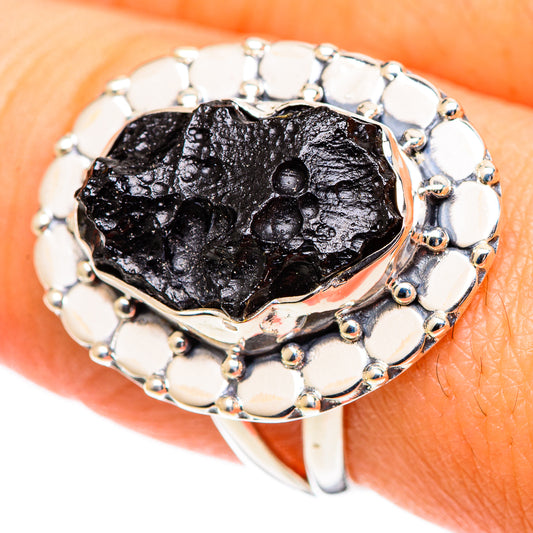 Tektite Rings handcrafted by Ana Silver Co - RING107455