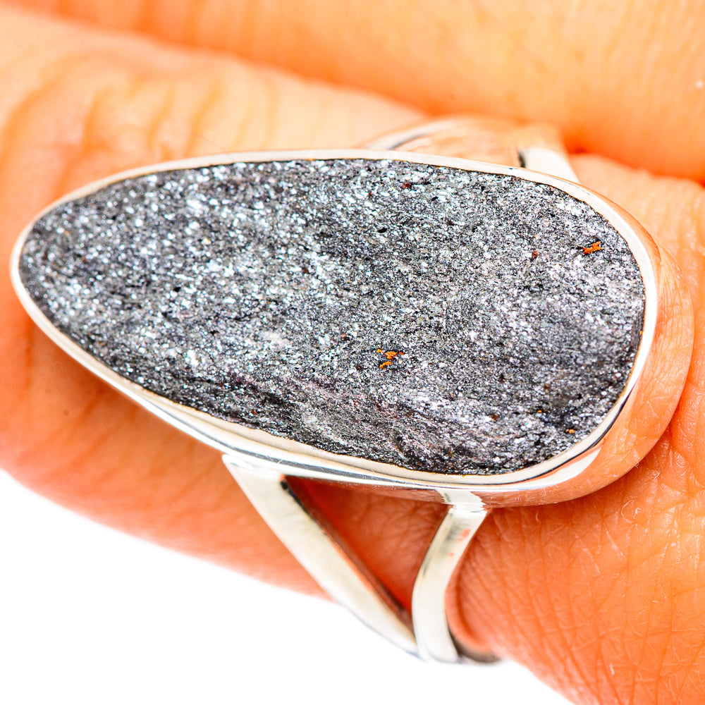 Shungite Rings handcrafted by Ana Silver Co - RING107463