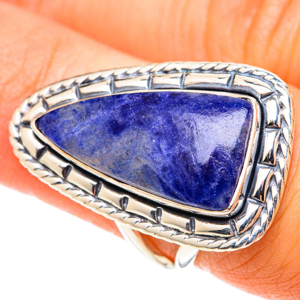 Sodalite Rings handcrafted by Ana Silver Co - RING107471