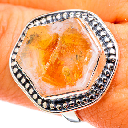 Citrine Rings handcrafted by Ana Silver Co - RING107482