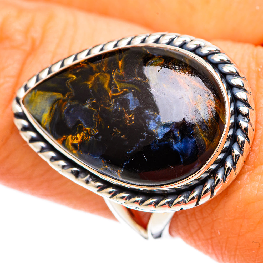 Pietersite Rings handcrafted by Ana Silver Co - RING107490