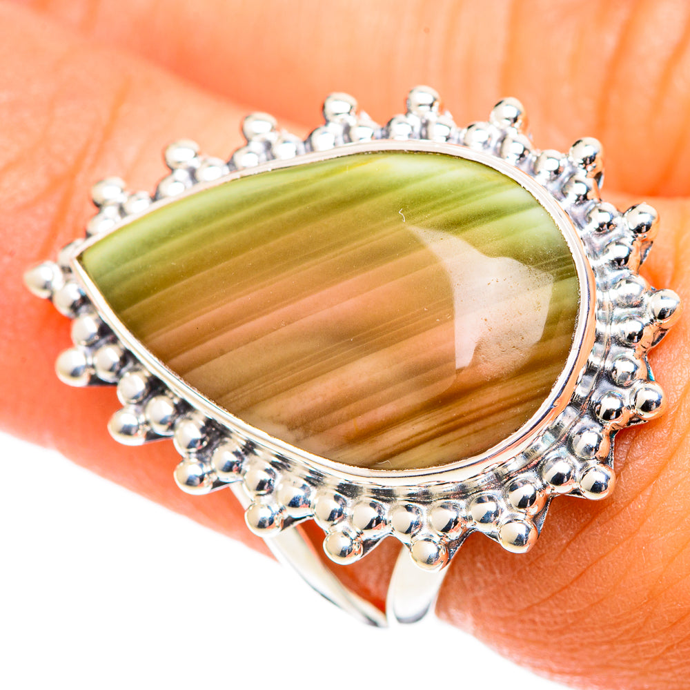 Polychrome Jasper Rings handcrafted by Ana Silver Co - RING107512