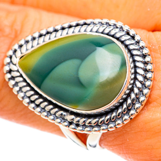 Polychrome Jasper Rings handcrafted by Ana Silver Co - RING107513