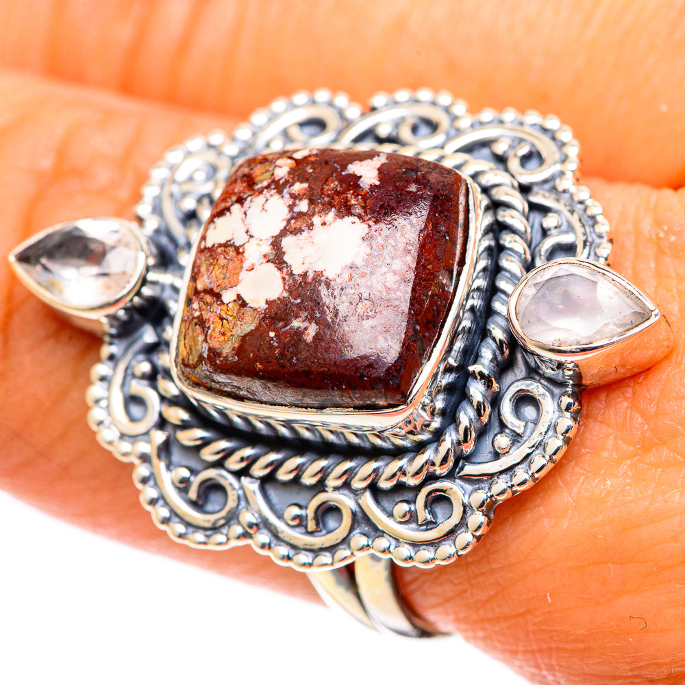 Wild Horse Jasper Rings handcrafted by Ana Silver Co - RING107514