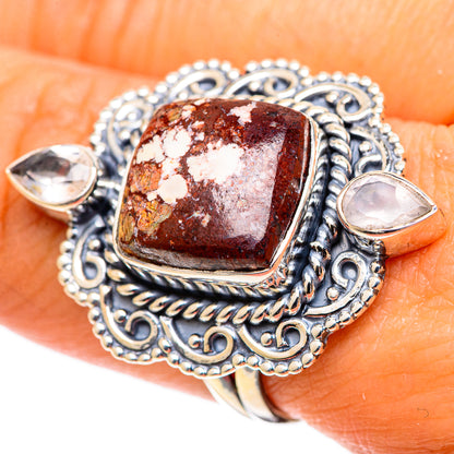 Wild Horse Jasper Rings handcrafted by Ana Silver Co - RING107514