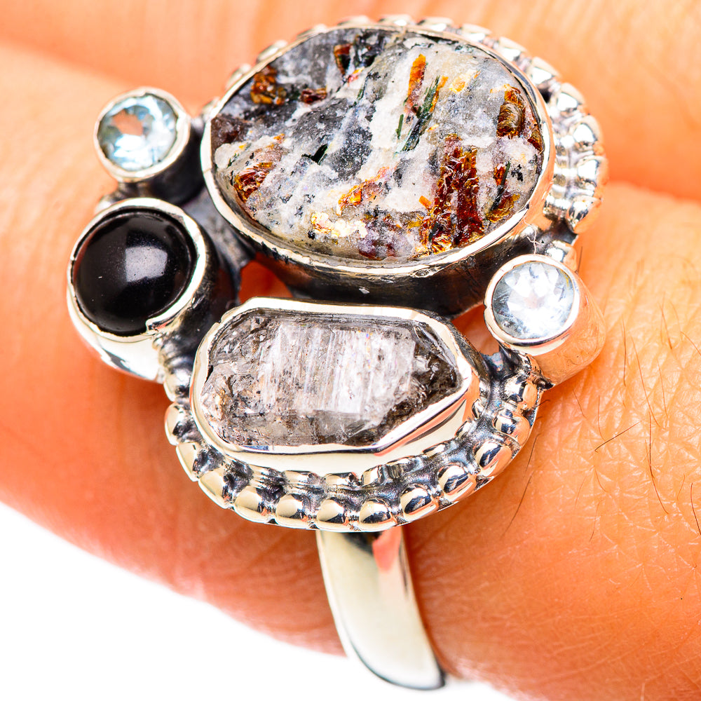 Astrophyllite Rings handcrafted by Ana Silver Co - RING107516
