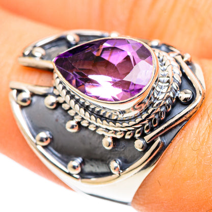 Amethyst Rings handcrafted by Ana Silver Co - RING107550
