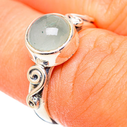 Aquamarine Rings handcrafted by Ana Silver Co - RING107563