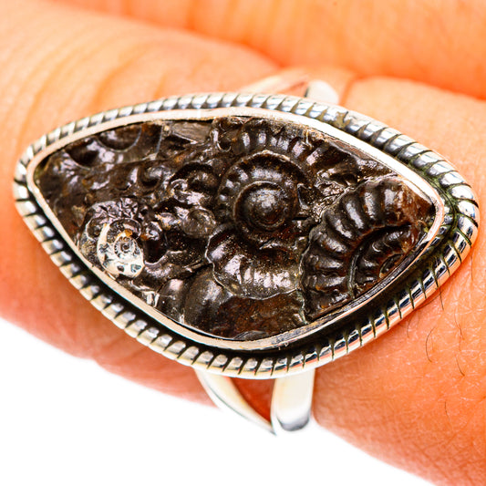 Tektite Rings handcrafted by Ana Silver Co - RING107578