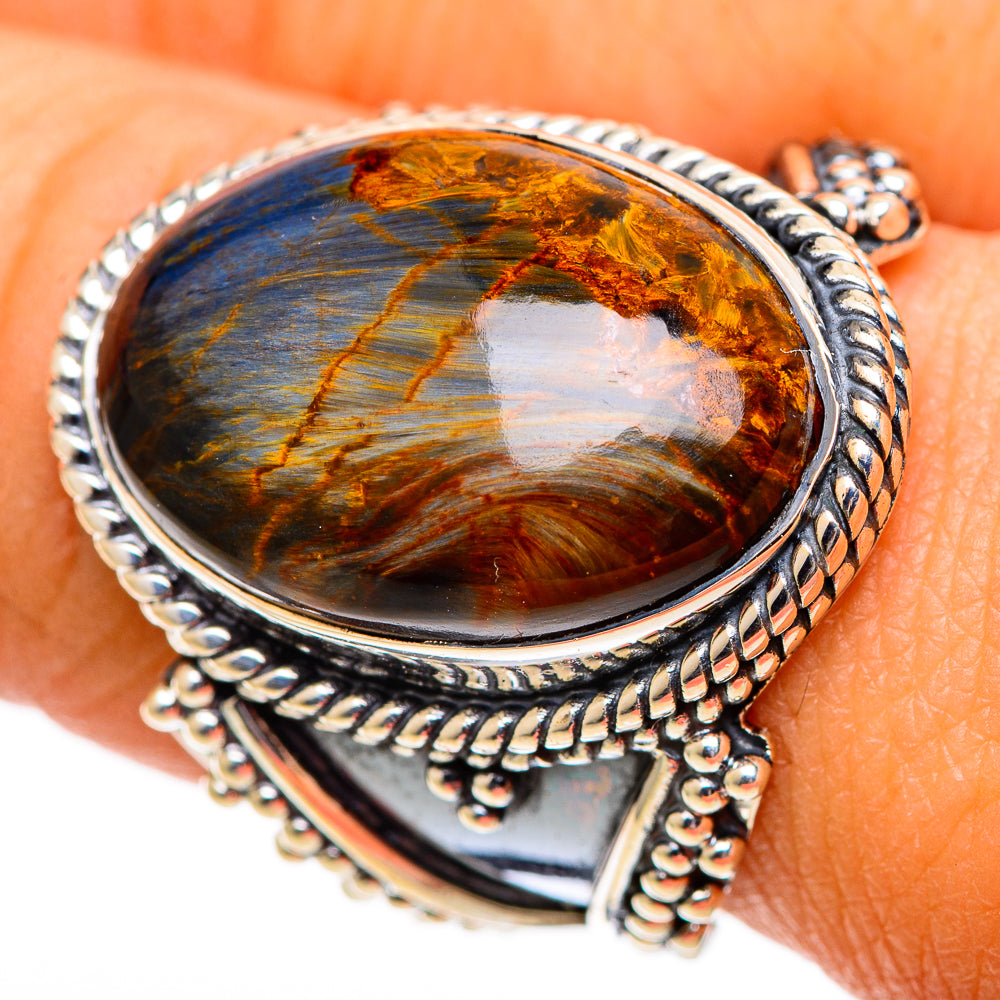 Pietersite Rings handcrafted by Ana Silver Co - RING107579