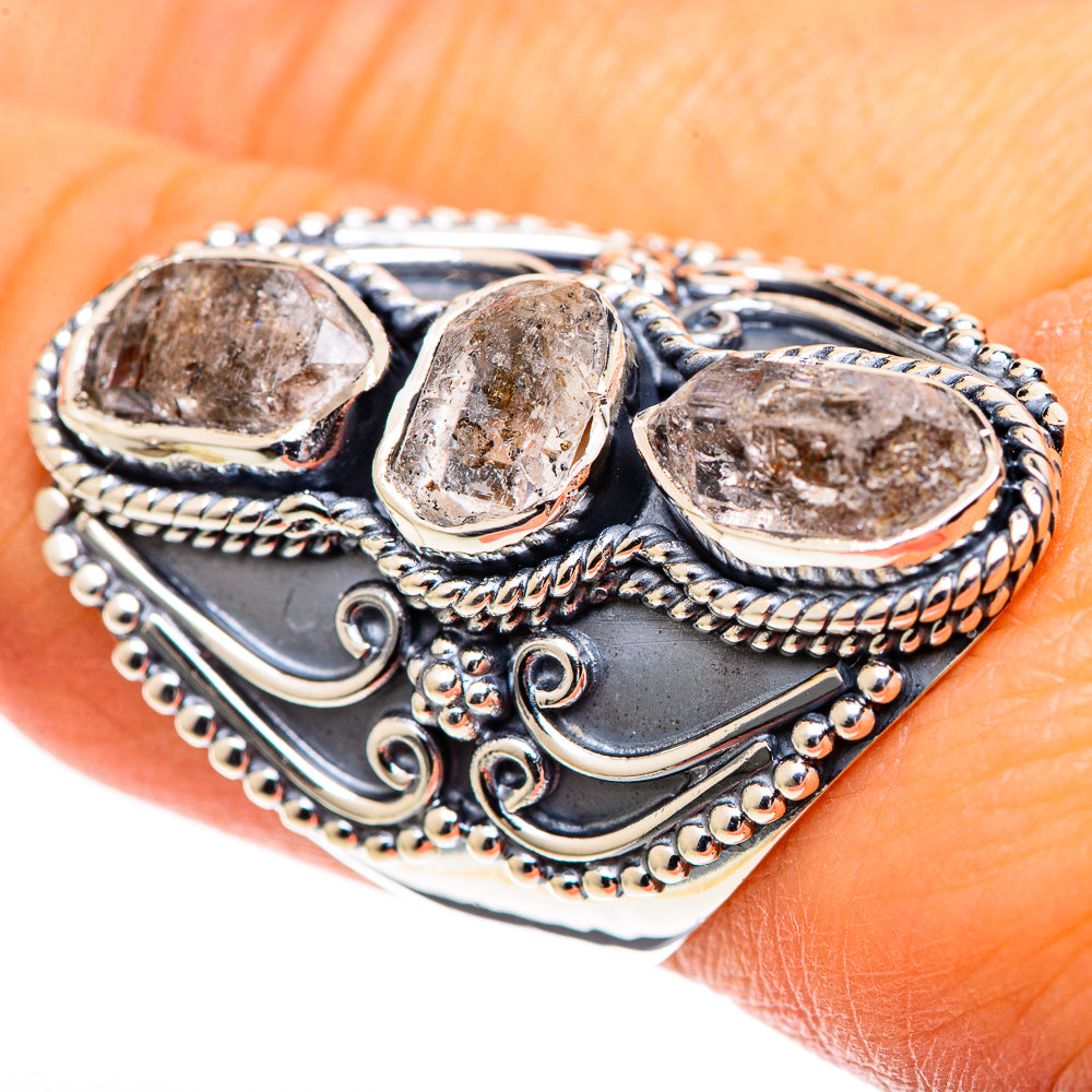 Herkimer Diamond Rings handcrafted by Ana Silver Co - RING107586
