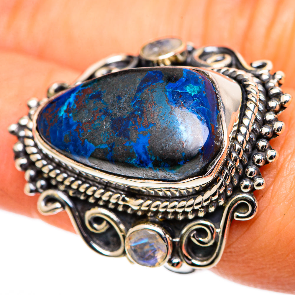 Shattuckite Rings handcrafted by Ana Silver Co - RING107639