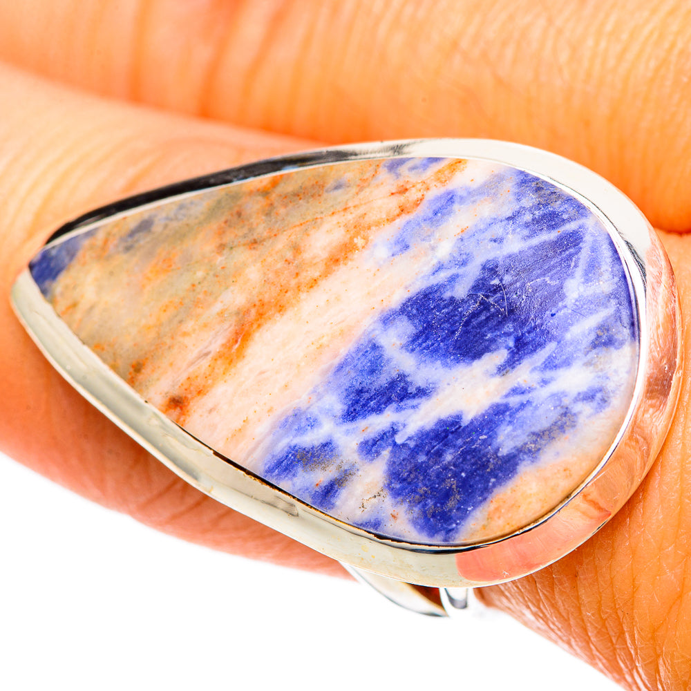Sodalite Rings handcrafted by Ana Silver Co - RING107646