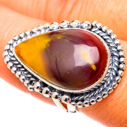 Mookaite Rings handcrafted by Ana Silver Co - RING107662