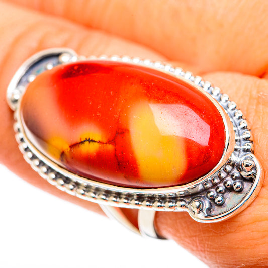 Mookaite Rings handcrafted by Ana Silver Co - RING107664