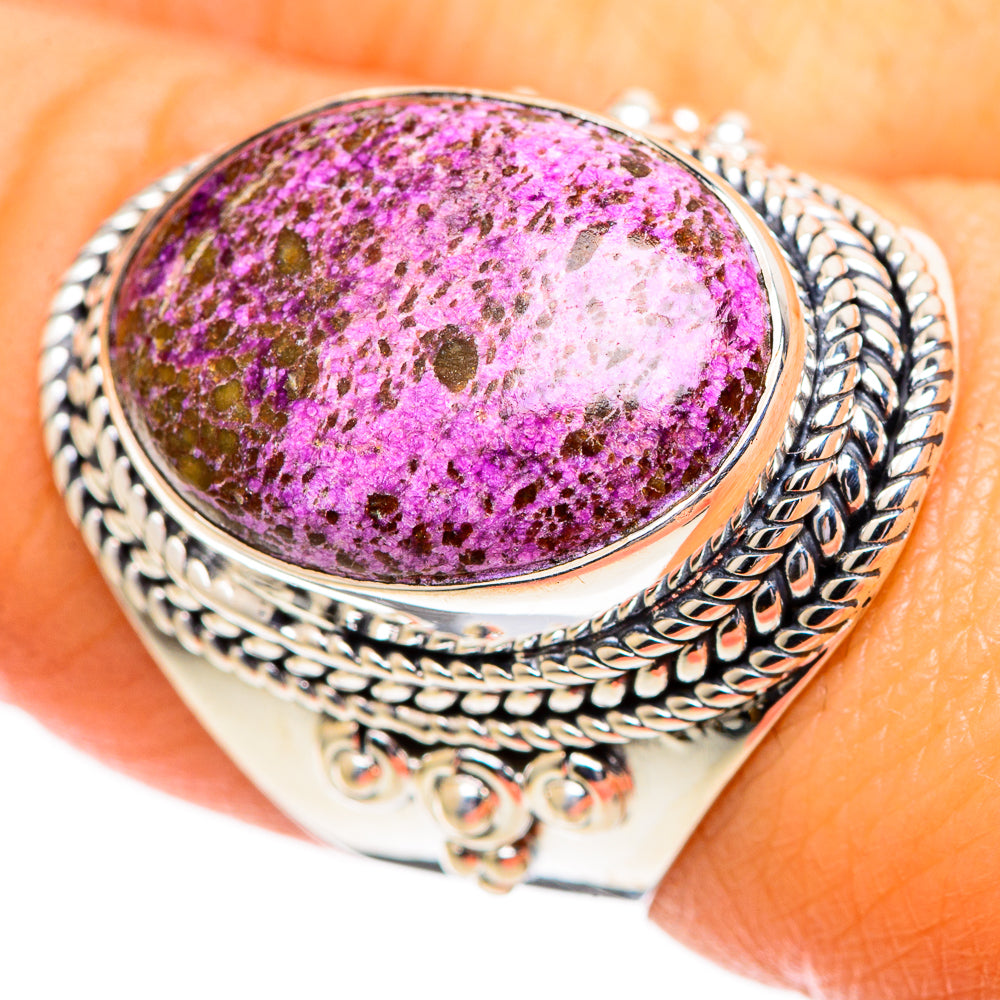 Stichtite Rings handcrafted by Ana Silver Co - RING107671